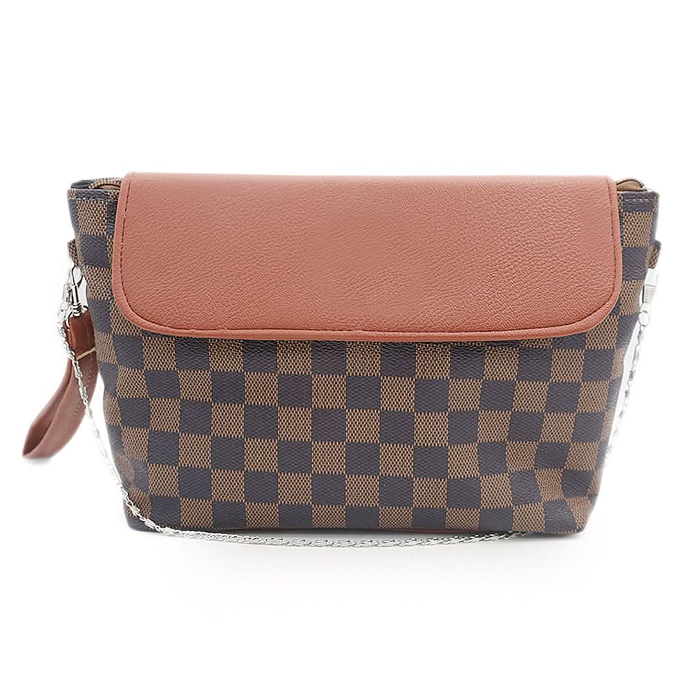 Women's Shoulder Bag K-1234 - Coffee, Women, Bags, Chase Value, Chase Value