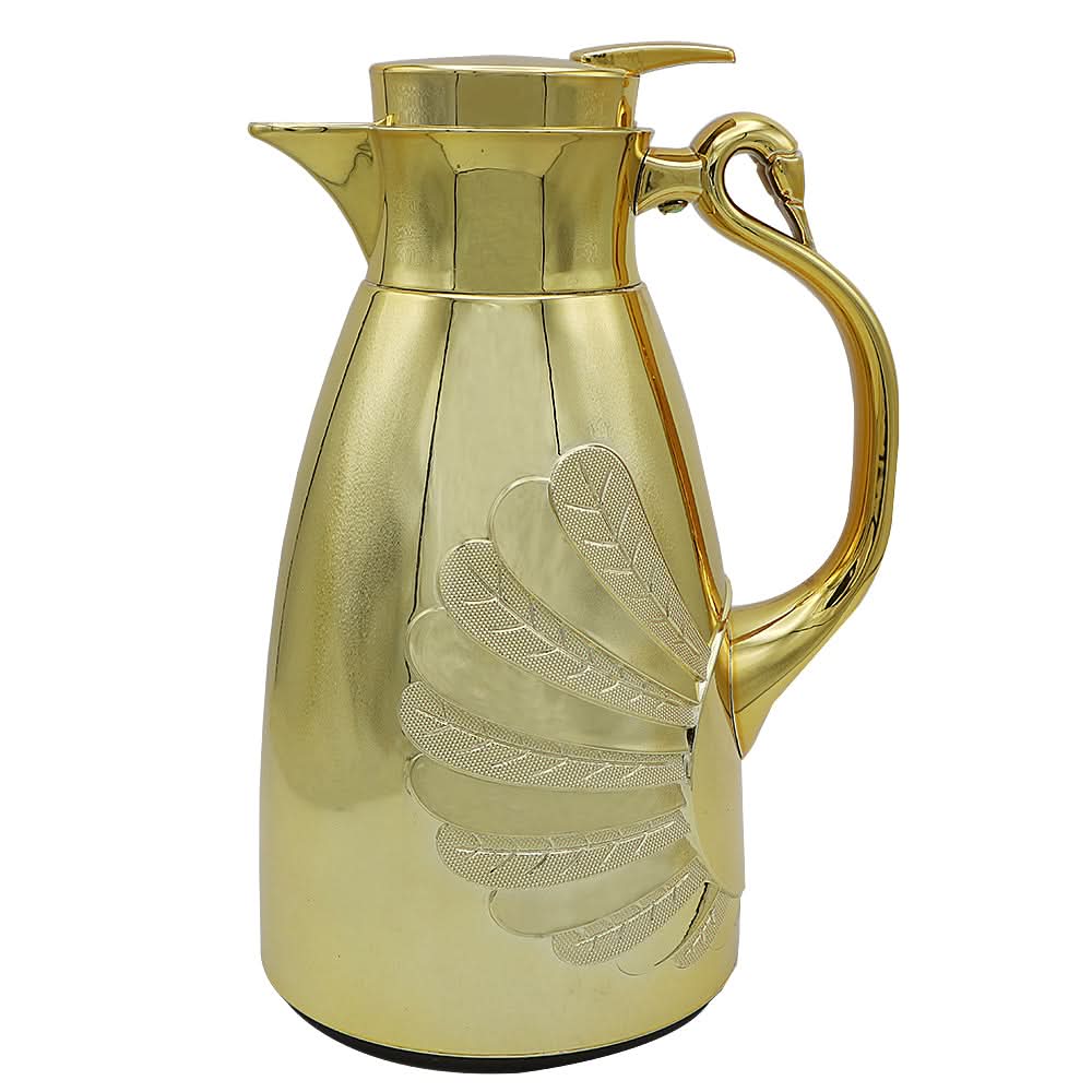 Happy Hi-Class Gold Coffee Pot 1Ltr, Home & Lifestyle, Glassware & Drinkware, Chase Value, Chase Value