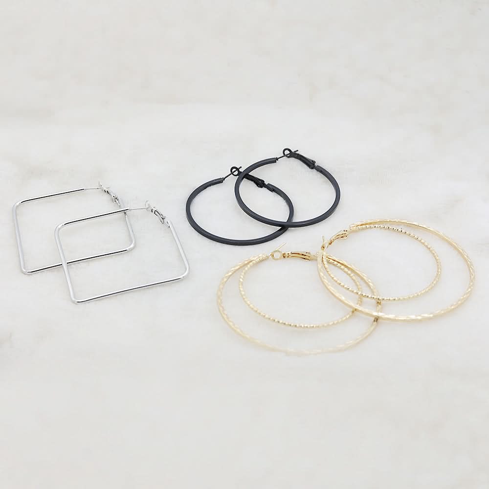 Women's Ear Bali - Multi, Women, Earrings & Tops, Chase Value, Chase Value