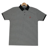 Men's Yarn Dyed Half Sleeves Polo T-Shirt - C, Men, T-Shirts And Polos, Chase Value, Chase Value