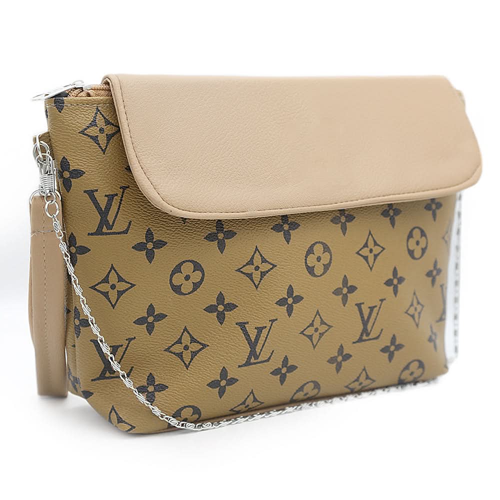 Women's Shoulder Bag K-1234 - Light Brown, Women, Bags, Chase Value, Chase Value