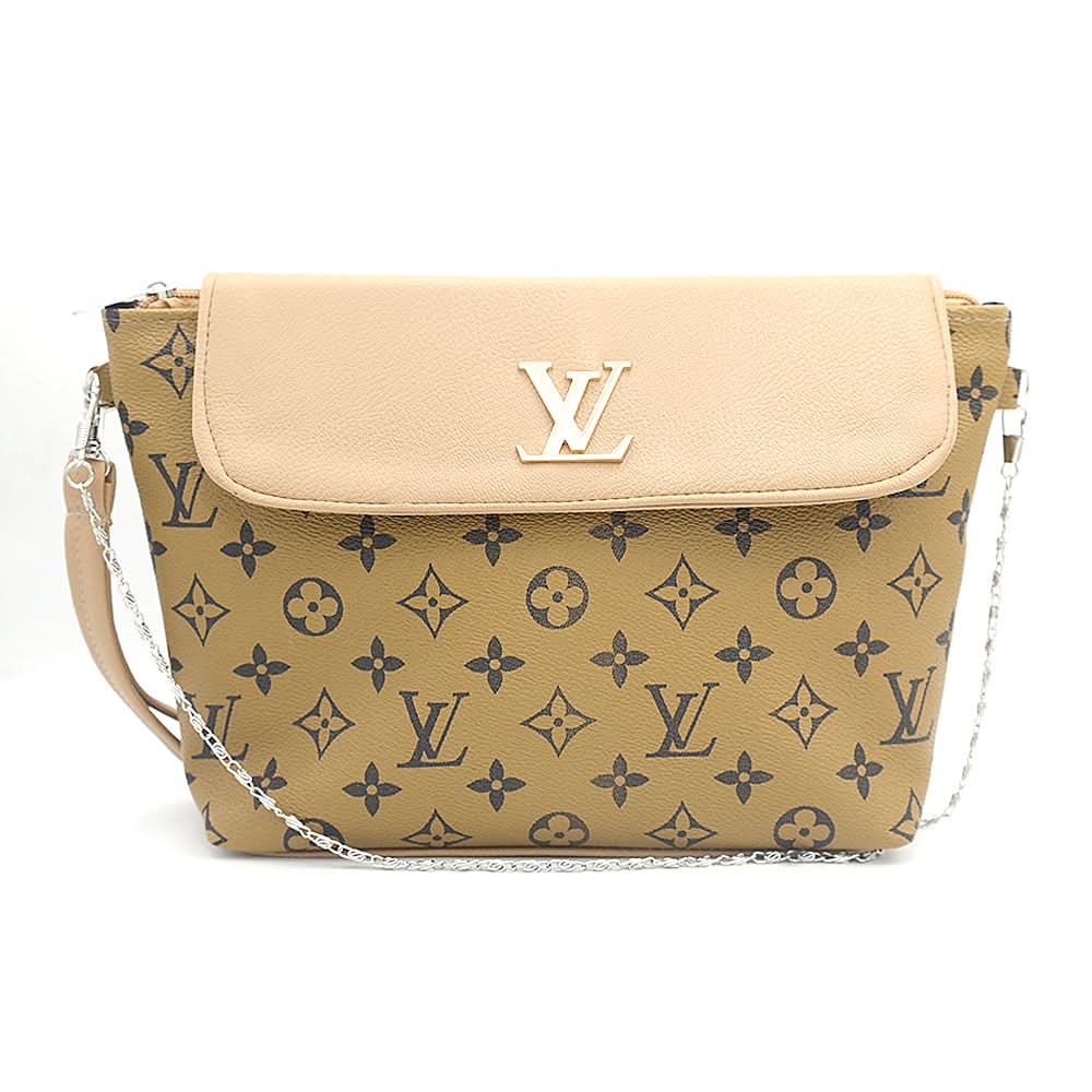 Women's Shoulder Bag K-1234 - Light Brown, Women, Bags, Chase Value, Chase Value