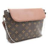 Women's Shoulder Bag K-1234 - Brown & Coffee, Women, Bags, Chase Value, Chase Value