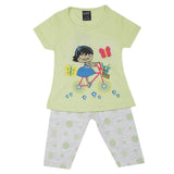 Girls Pajama Suit - Light Green, Kids, Girls Sets And Suits, Chase Value, Chase Value