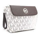 Women's Shoulder Bag K-1234 - White & Coffee, Women, Bags, Chase Value, Chase Value