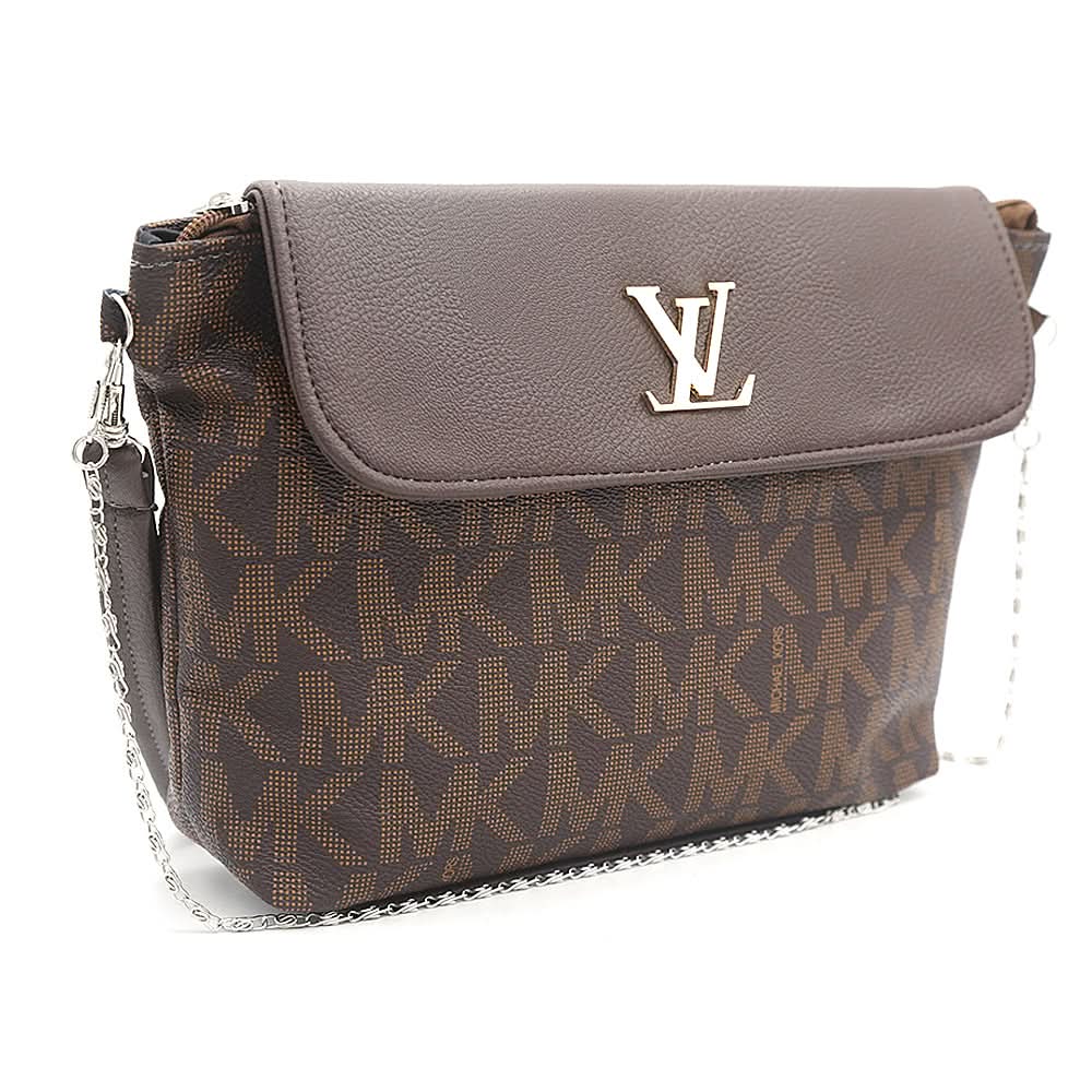 Women's Shoulder Bag K-1234 - Coffee, Women, Bags, Chase Value, Chase Value