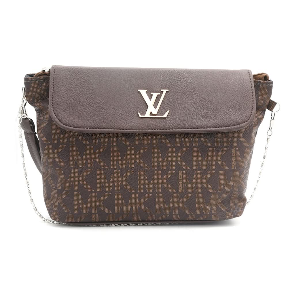 Women's Shoulder Bag K-1234 - Coffee, Women, Bags, Chase Value, Chase Value