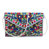 Women's Fancy Clutch 06-2 Flower - Multi, Women, Clutches, Chase Value, Chase Value