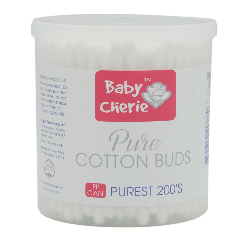 Cotton Buds 200Pcs - White, Beauty & Personal Care, Health & Hygiene, Chase Value, Chase Value