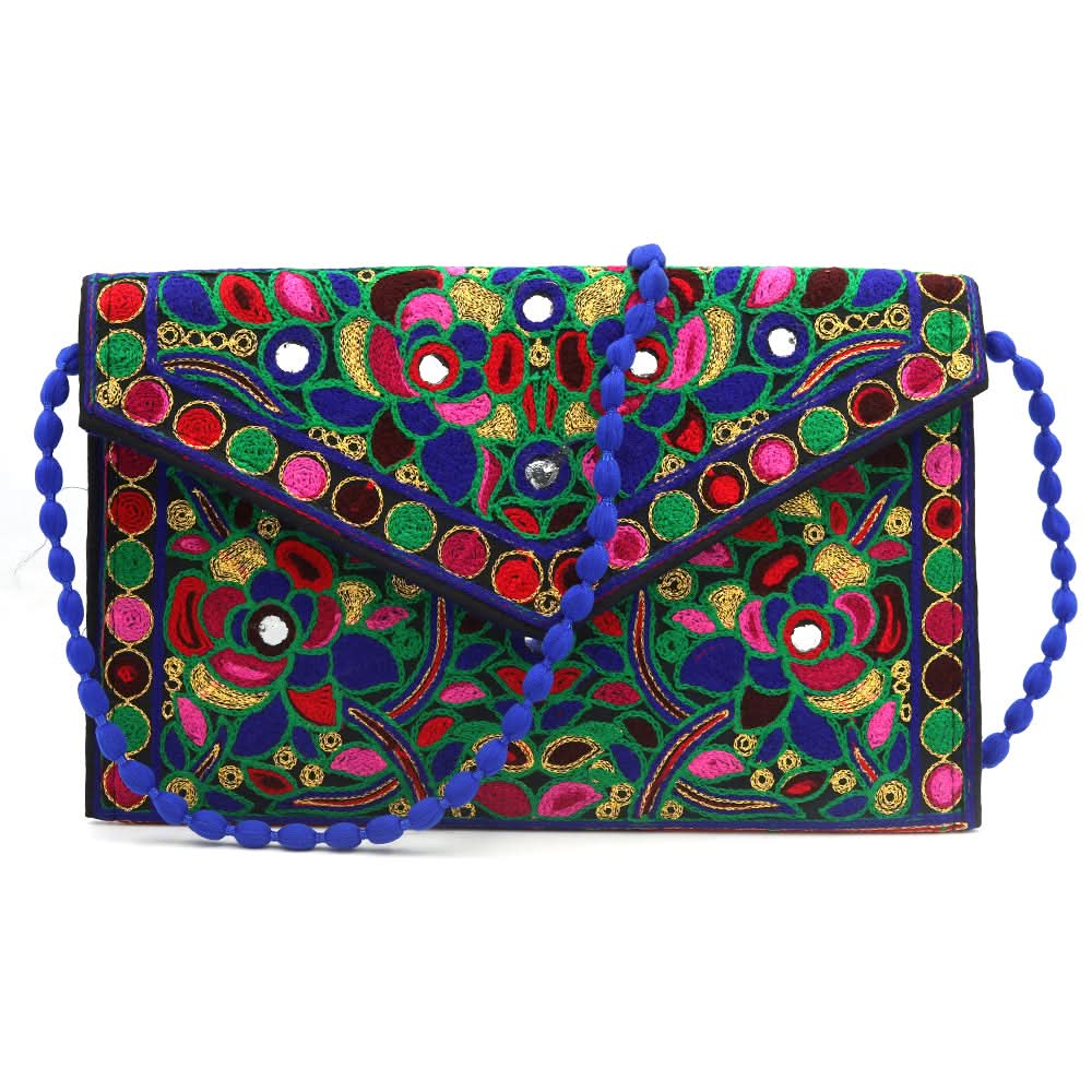 Women's Fancy Clutch 06-2 Flower - Multi, Women, Clutches, Chase Value, Chase Value