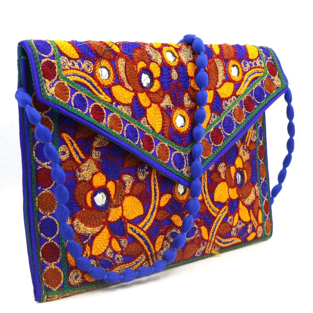 Women's Fancy Clutch 06-2 Flower - Multi, Women, Clutches, Chase Value, Chase Value