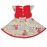 Girls Frock - Red, Girls Frocks, Chase Value, Chase Value