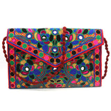 Women's Fancy Clutch 06-2 Flower - Multi, Women, Clutches, Chase Value, Chase Value