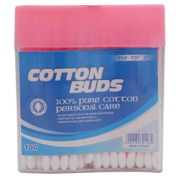 Cotton Buds 100Pcs - Pink, Beauty & Personal Care, Health & Hygiene, Chase Value, Chase Value