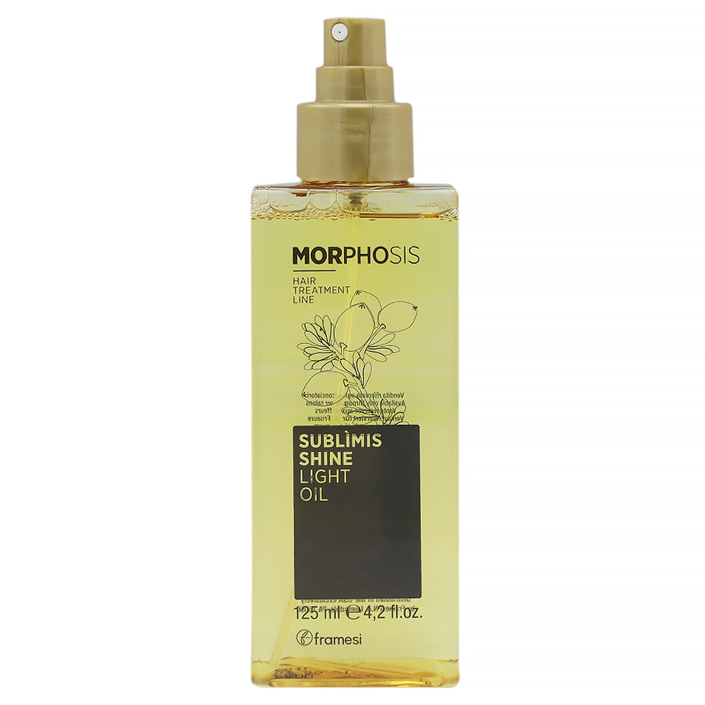 Framesi Morphosis-Sublimis Shine Light Oil - 125 Ml, Beauty & Personal Care, Hair Colour, Chase Value, Chase Value