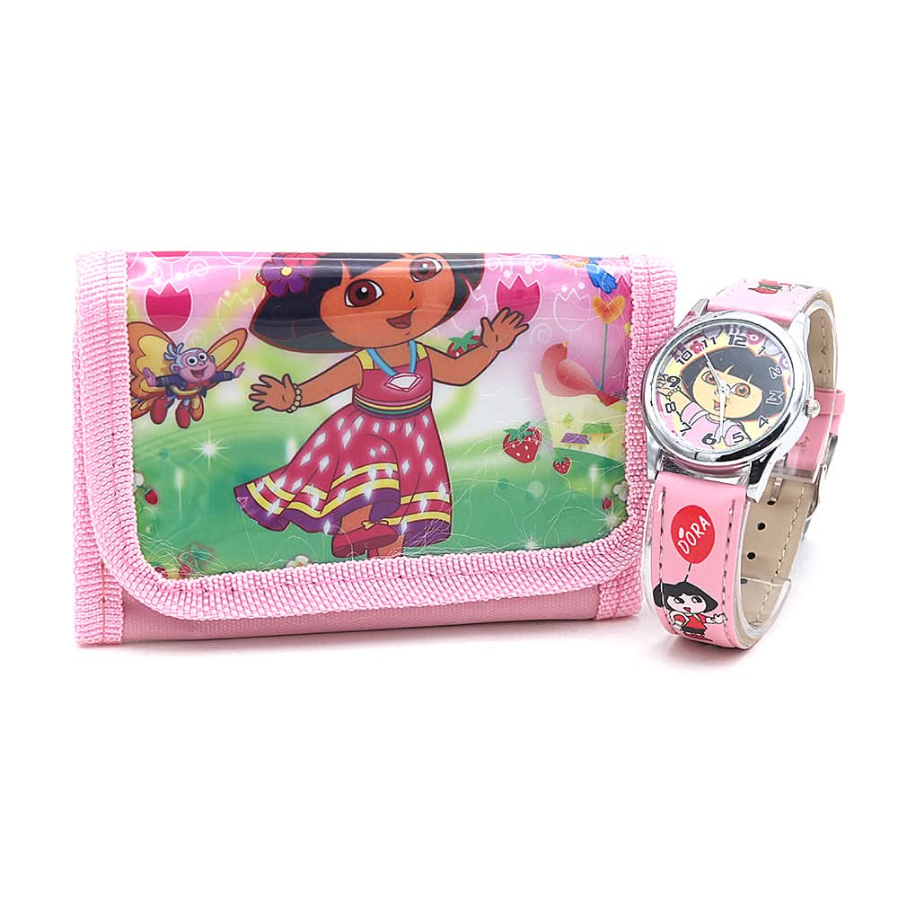 Kids Watch & Wallet - Dora, Kids, Girls Watches, Chase Value, Chase Value