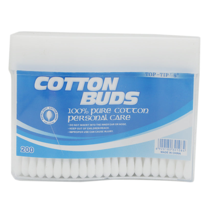 Cotton Buds 200Pcs - White, Beauty & Personal Care, Health & Hygiene, Chase Value, Chase Value