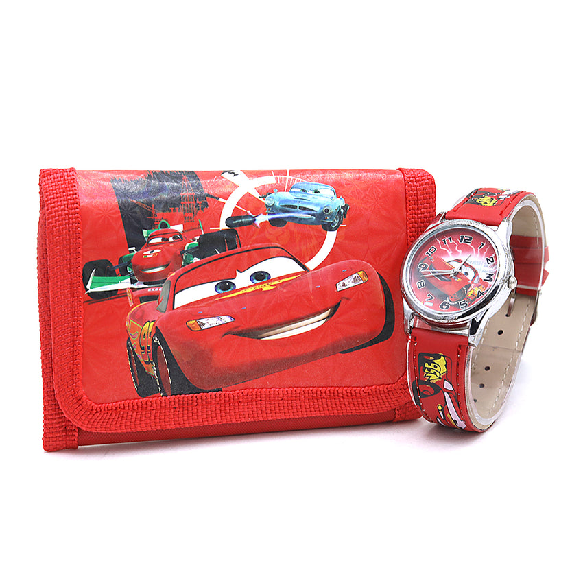 Kids Watch & Wallet - Cars, Kids, Boys Watches, Chase Value, Chase Value