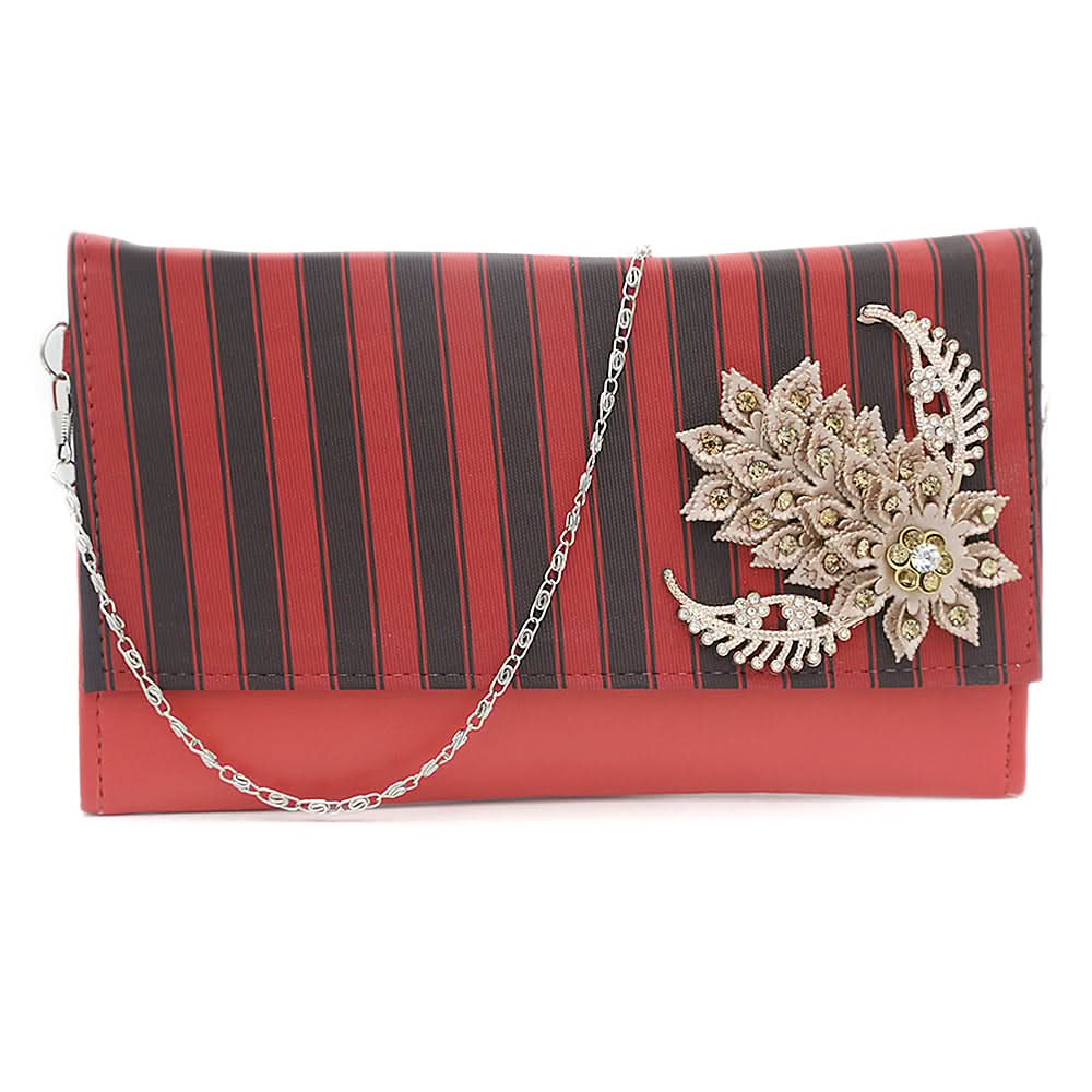 Women's Clutch K-2099 - Red, Women, Clutches, Chase Value, Chase Value