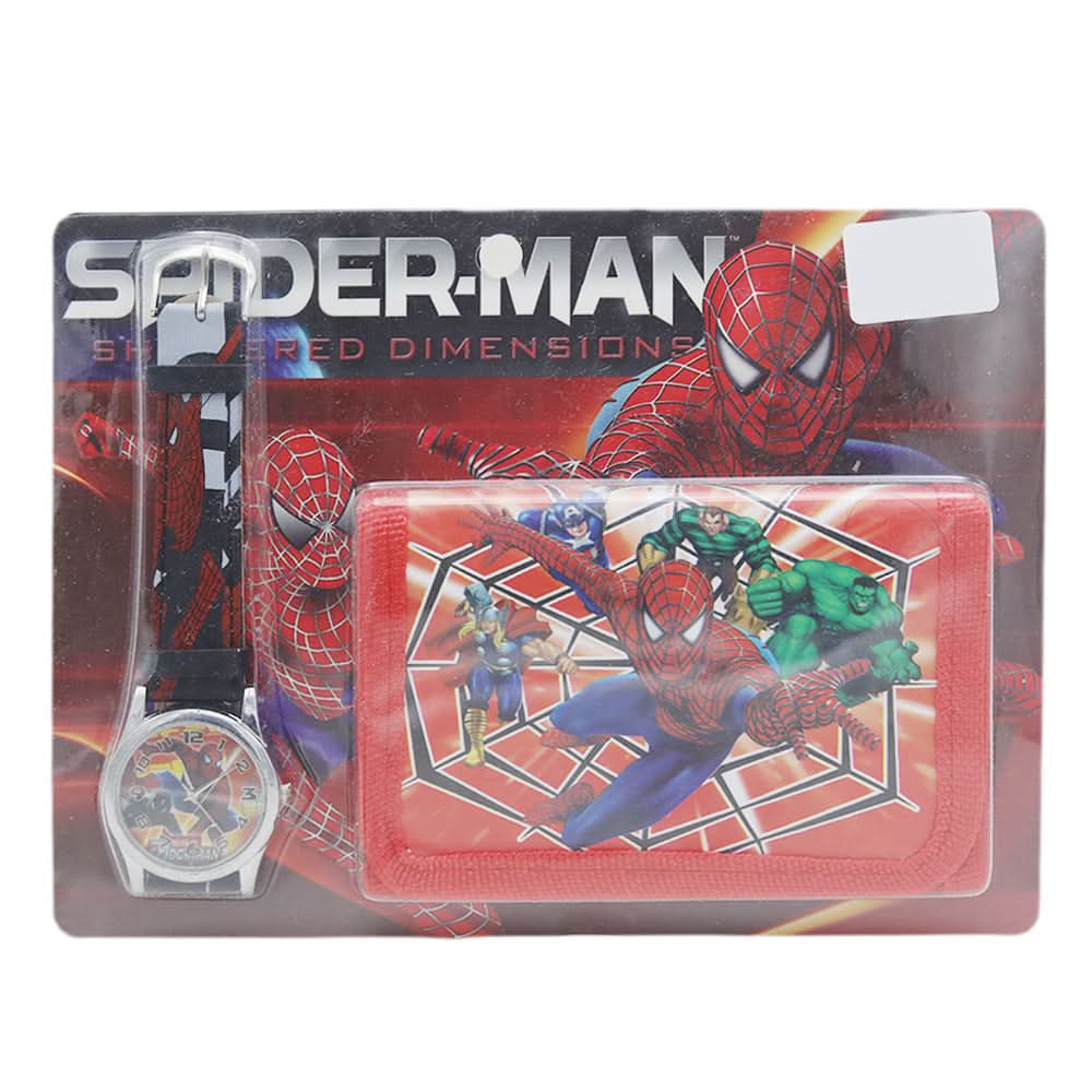 Kids Watch & Wallet - Spider Man, Kids, Boys Watches, Chase Value, Chase Value