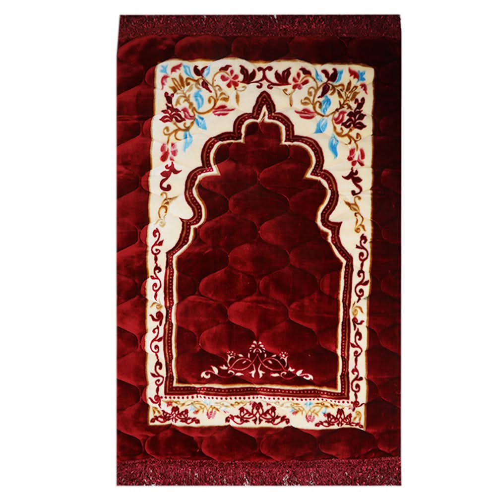Ja-e-Namaz (Prayer Mat) - Maroon, Home & Lifestyle, Mats, Chase Value, Chase Value
