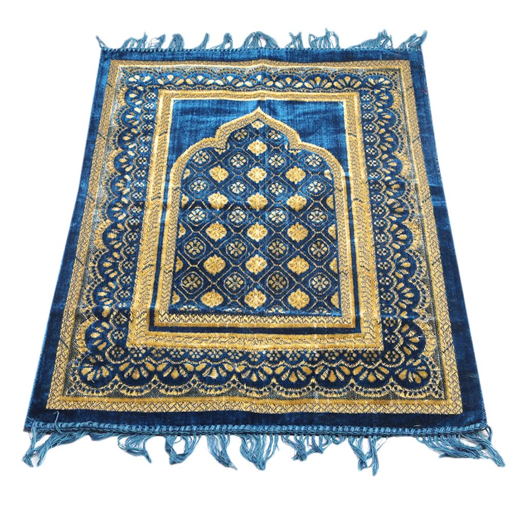 Ja-e-Namaz (Prayer Mat) - Steel Blue, Home & Lifestyle, Mats, Chase Value, Chase Value