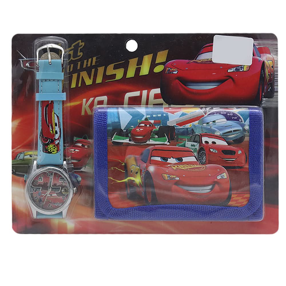 Kids Watch & Wallet - Cars, Kids, Boys Watches, Chase Value, Chase Value