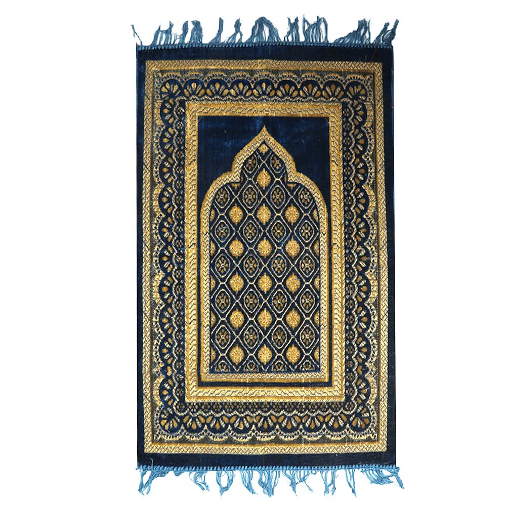 Ja-e-Namaz (Prayer Mat) - Steel Blue, Home & Lifestyle, Mats, Chase Value, Chase Value