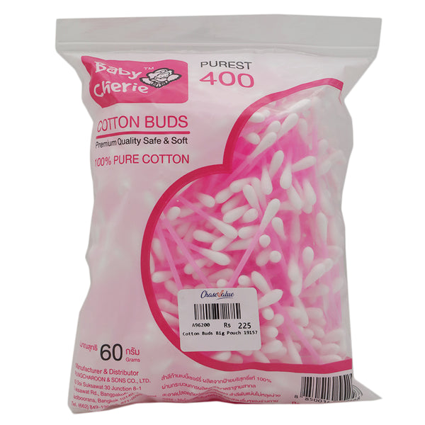 Cotton Buds Big Pouch - Pink, Beauty & Personal Care, Health & Hygiene, Chase Value, Chase Value