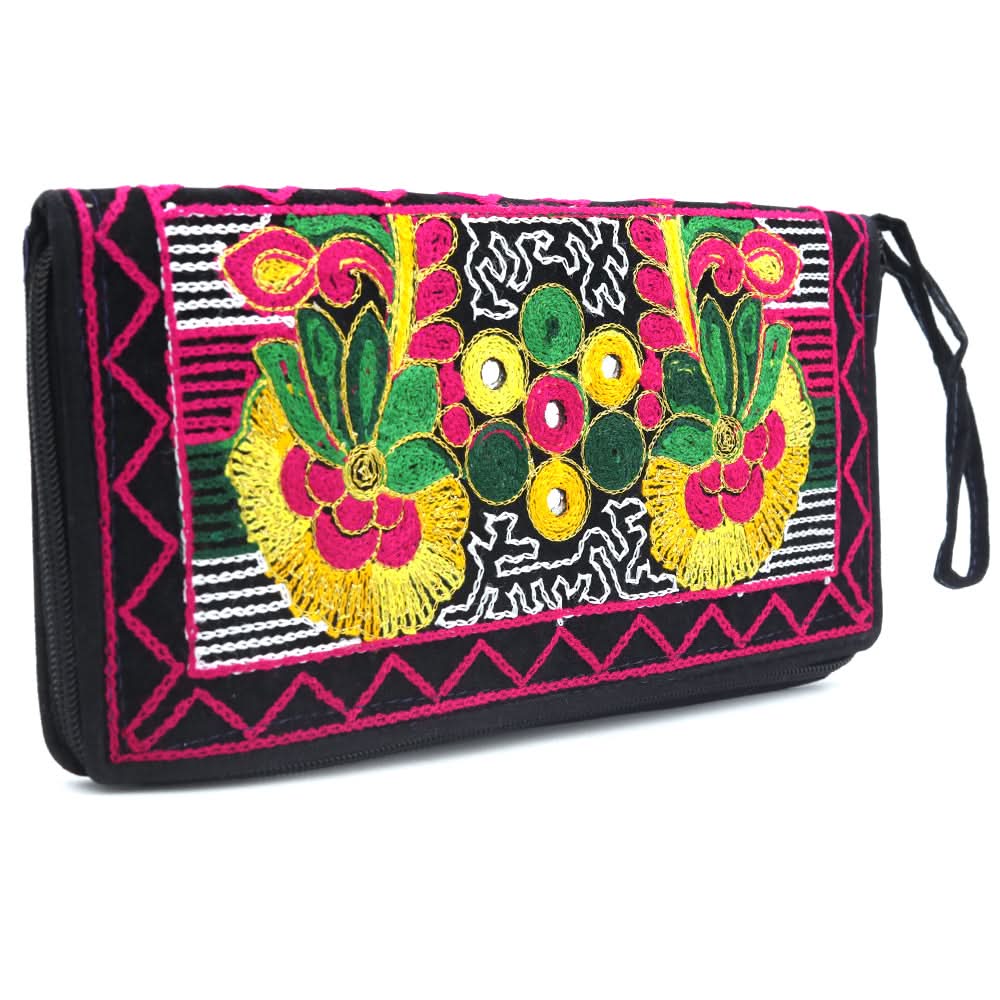 Women's Clutch 11-3 Flower - Multi, Women, Clutches, Chase Value, Chase Value