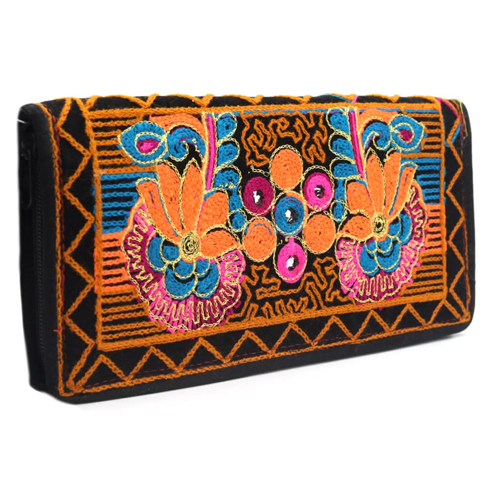 Women's Clutch 11-3 Flower - Multi, Women, Clutches, Chase Value, Chase Value