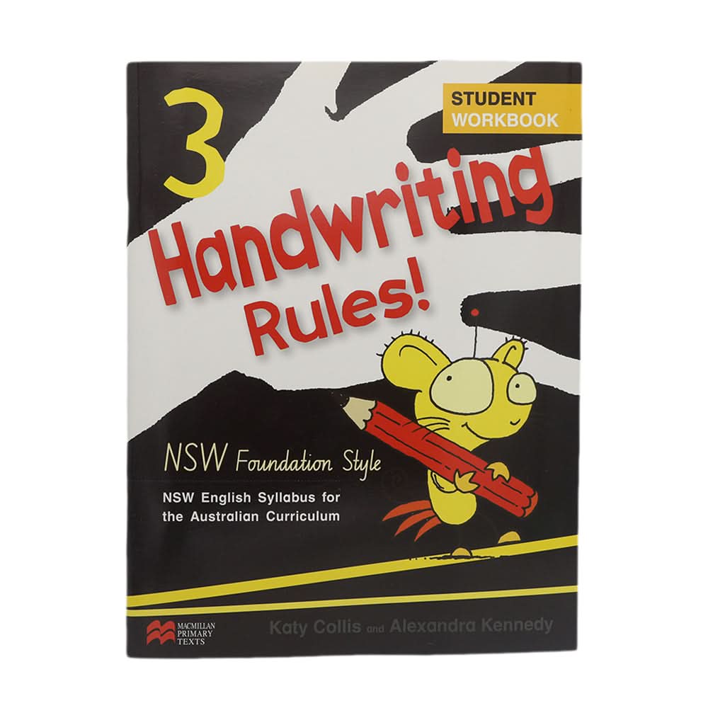 Handwriting Rule 3, Kids, Kids Colouring Books, Chase Value, Chase Value