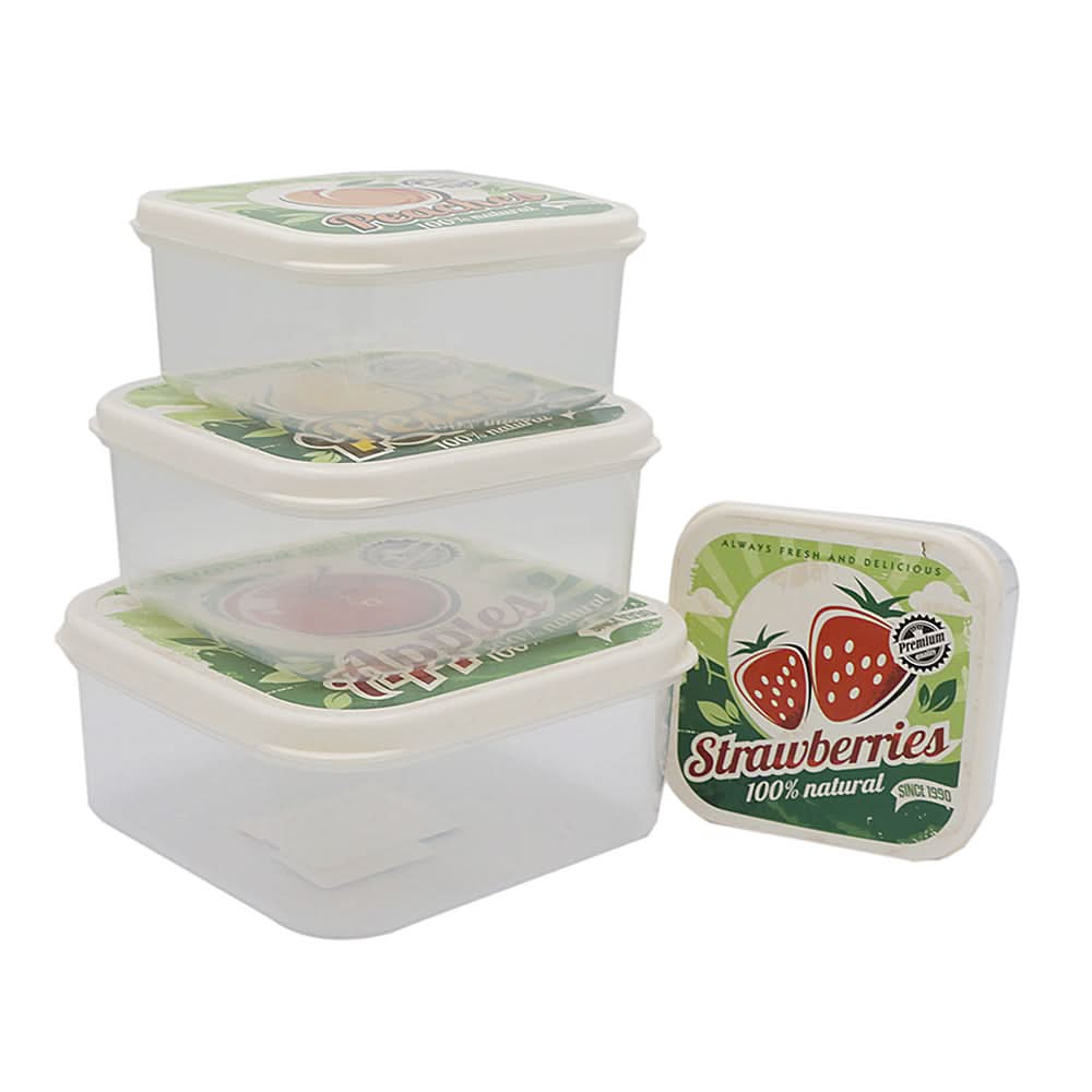 4 Pcs Square Funbox, Home & Lifestyle, Storage Boxes, Chase Value, Chase Value
