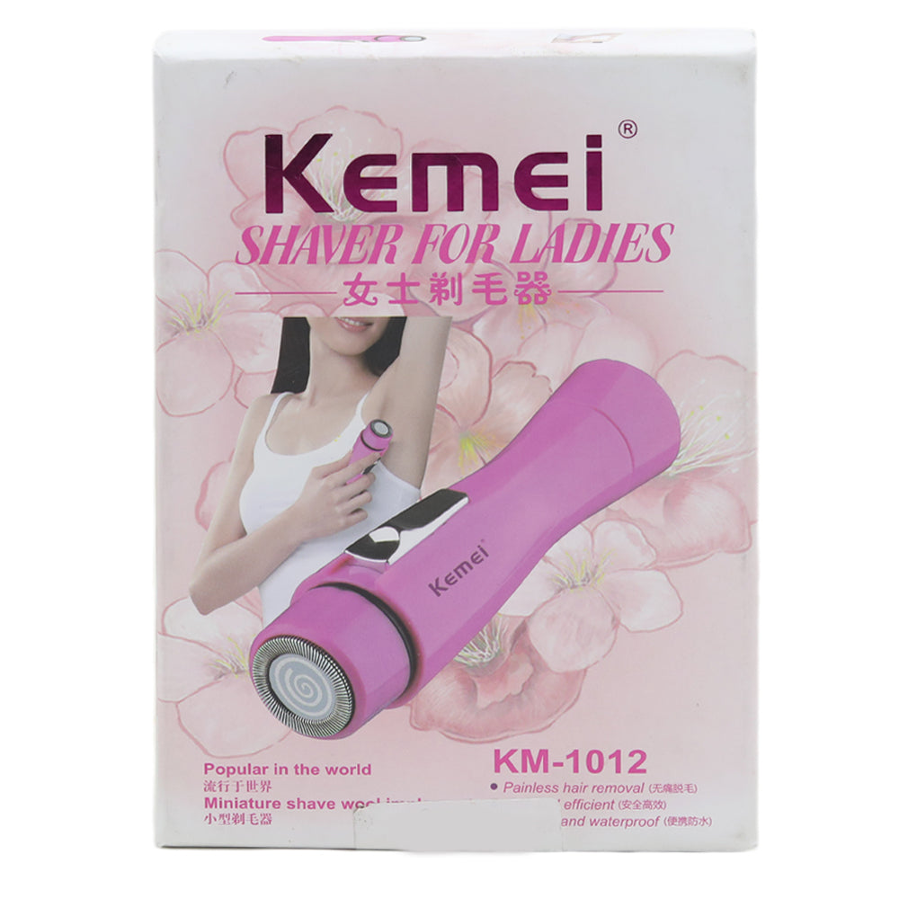 Ladies Shaver Kemei - KM-1012, Home & Lifestyle, Shaver & Trimmers, Kemei, Chase Value