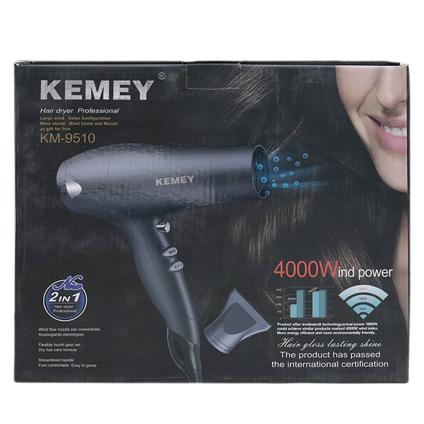 Hair Dryer Kemei - KM-9510, Home & Lifestyle, Hair Dryer, Kemei, Chase Value
