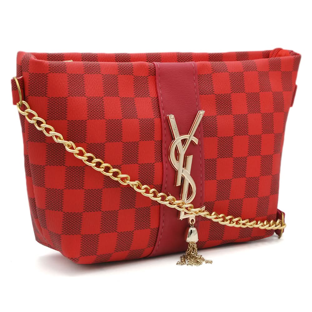 Women's Shoulder Bag - Red, Women, Bags, Chase Value, Chase Value