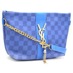 Women's Shoulder Bag - Royal Blue, Women Bags, Chase Value, Chase Value