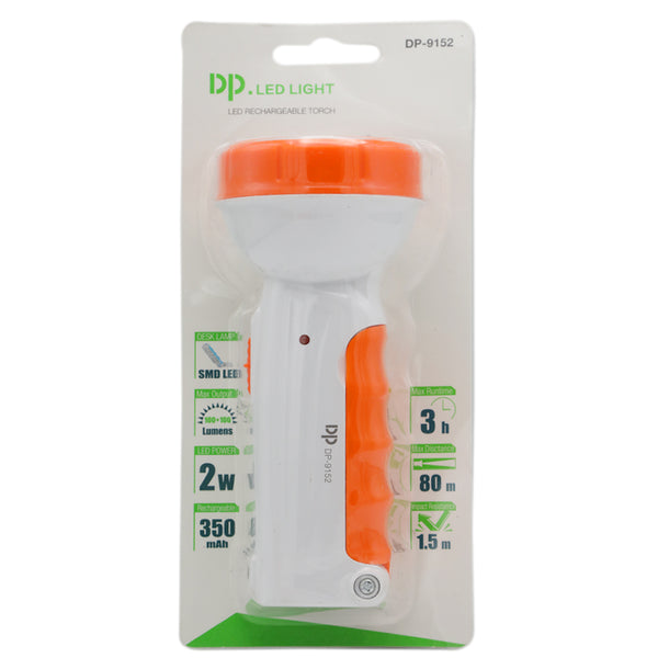 DP Emergency Torch DP-9152 - Orange, Home & Lifestyle, Emergency Lights & Torch, Chase Value, Chase Value