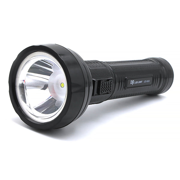 DP Torch Light LED-9002 - Black, Home & Lifestyle, Emergency Lights & Torch, Chase Value, Chase Value