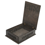 Quran Box Wooden With Rehal - Grey, Home & Lifestyle, Accessories, Chase Value, Chase Value
