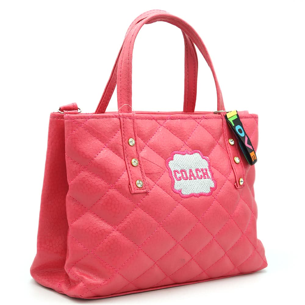 Women Hand Bag 6586 - Pink, Women, Bags, Chase Value, Chase Value