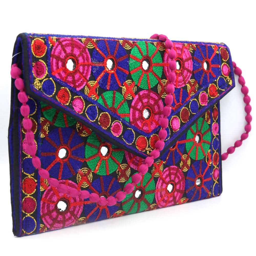 Women's Fancy Clutch 06-3 Circle - Multi, Women, Clutches, Chase Value, Chase Value