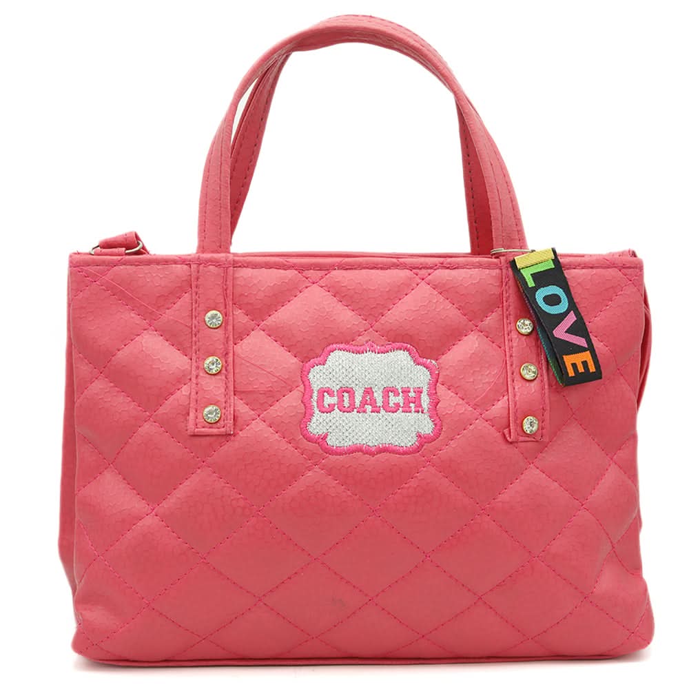 Women Hand Bag 6586 - Pink, Women, Bags, Chase Value, Chase Value
