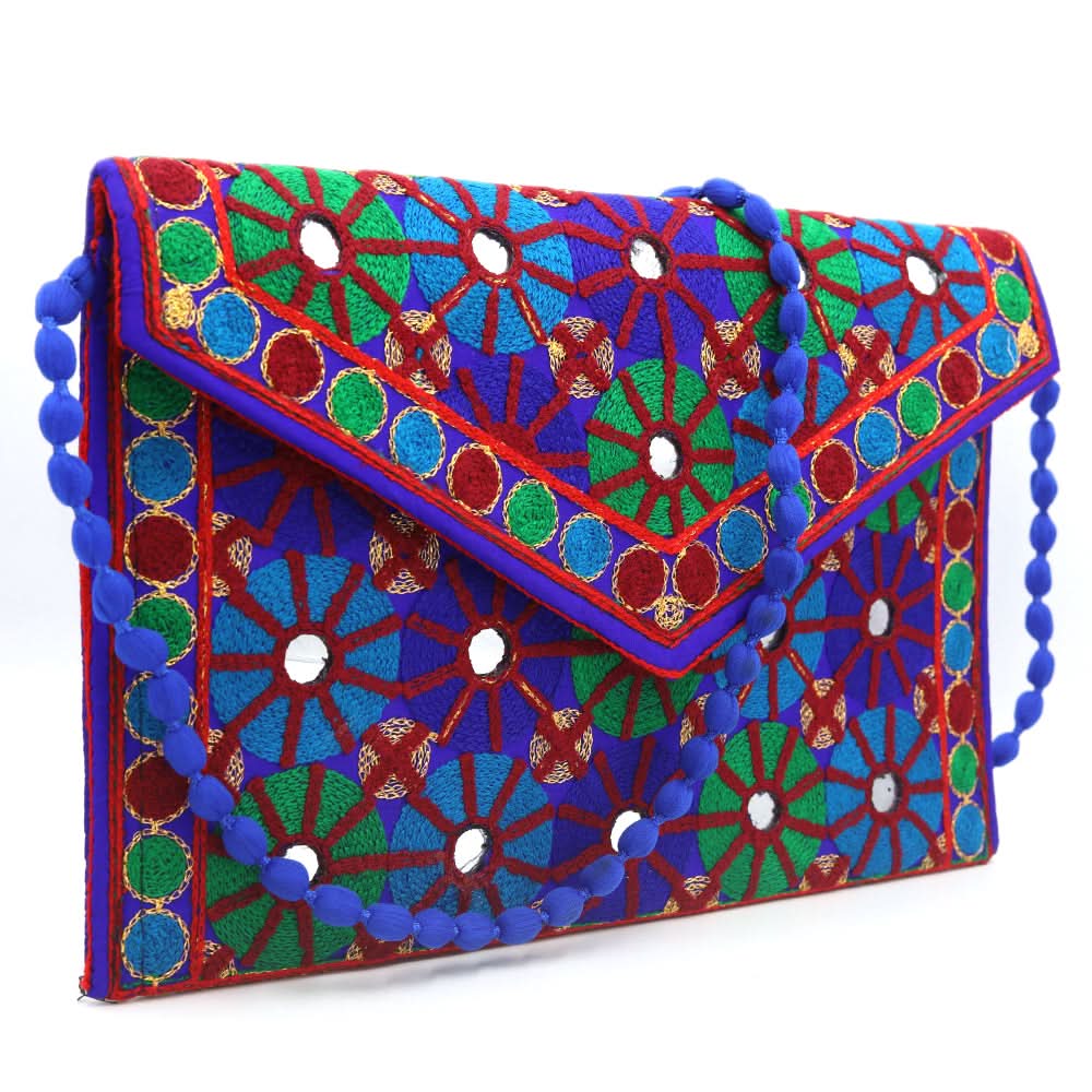 Women's Fancy Clutch 06-3 Circle - Multi, Women, Clutches, Chase Value, Chase Value