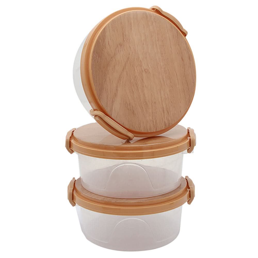 Storage Box 3 Pcs 3605 - Brown, Home & Lifestyle, Storage Boxes, Chase Value, Chase Value