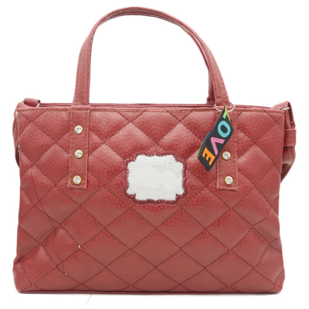 Women Hand Bag 6586 - Maroon, Women, Bags, Chase Value, Chase Value