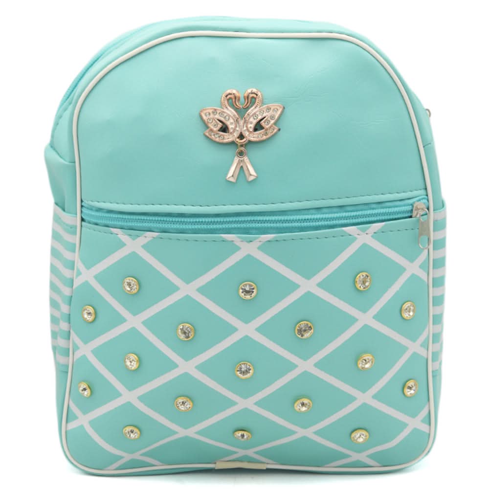 Girls Bag pack 7801 - Cyan, Kids, Kids Bags, Chase Value, Chase Value