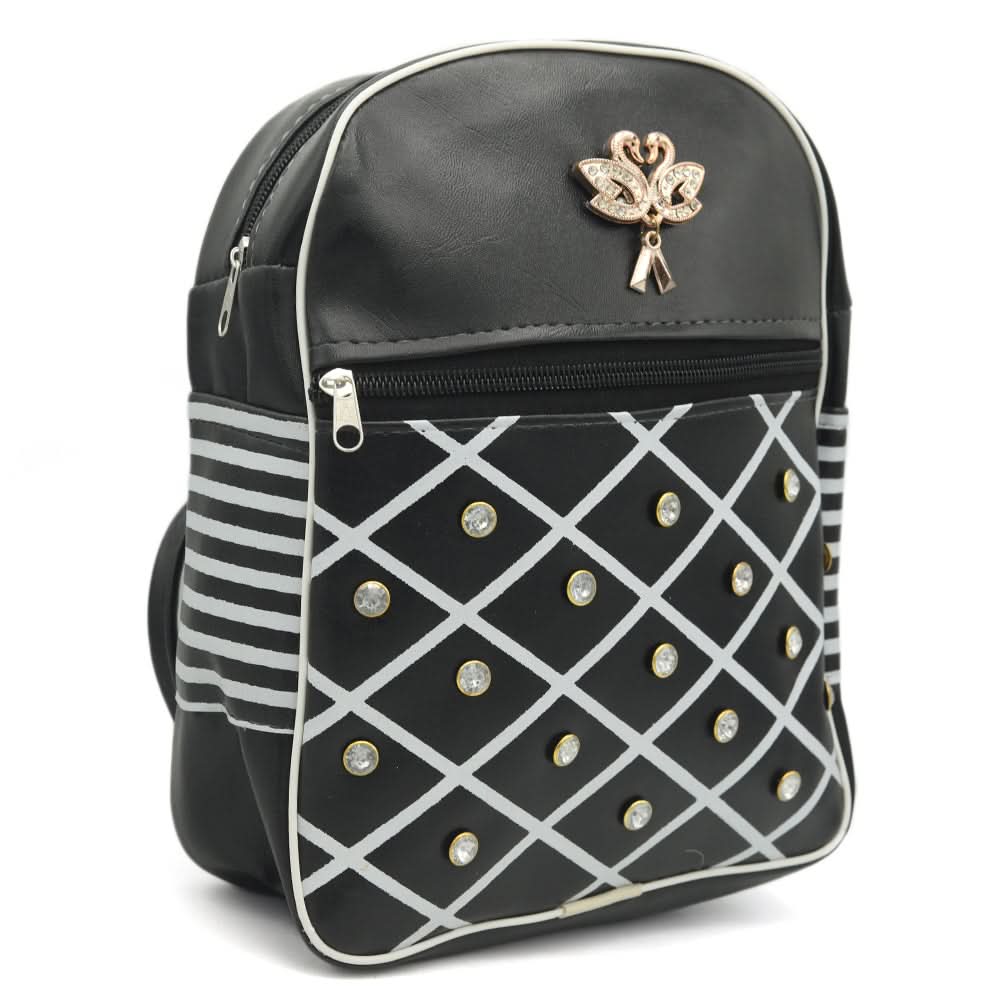 Girls Bag pack 7801 - Black, Kids, Kids Bags, Chase Value, Chase Value
