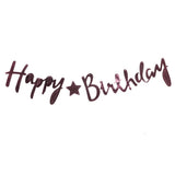 Happy Birthday Bunting - Purple, Home & Lifestyle, Decoration, Chase Value, Chase Value