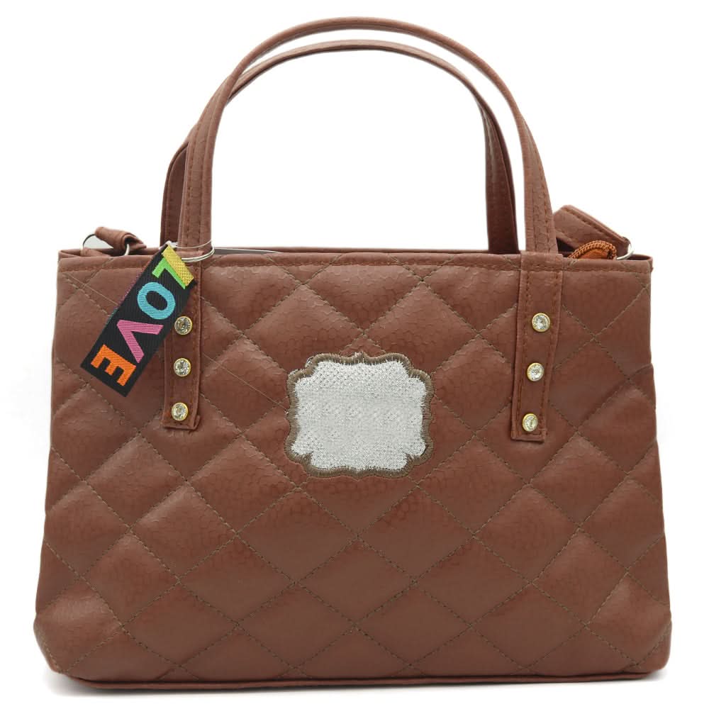 Women Hand Bag 6586 - Brown, Women, Bags, Chase Value, Chase Value